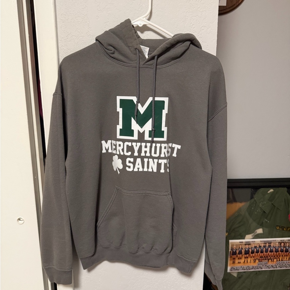 Gray Mercyhurst Saints Hoodie